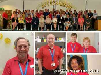 Hospital volunteers celebrate their prestigious Queen's Award for Voluntary Services - St Helens Star