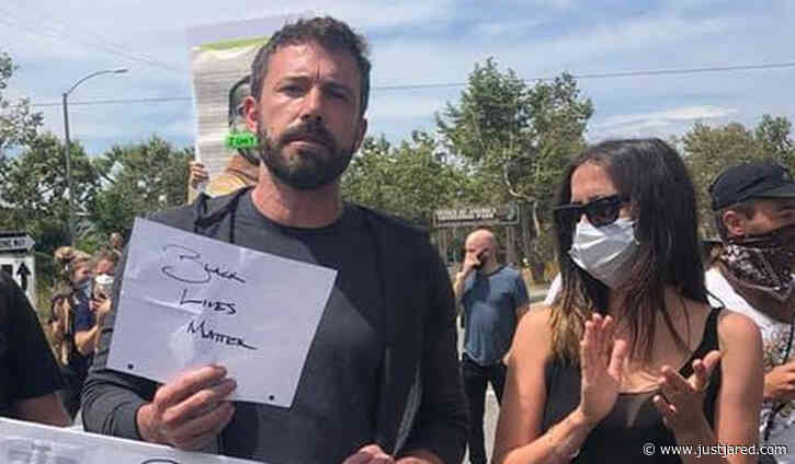 Ben Affleck & Ana de Armas Join Fellow Protestors at Black Lives Matter March