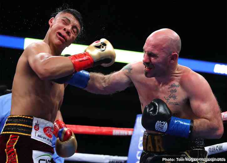 Gary “Spike” O’Sullivan wants Patrick Teixeira fight for WBO 154 lb title