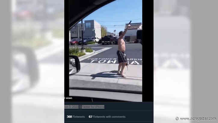 Police investigate after man brandishes gun during George Floyd protest in Newport Beach