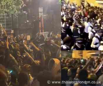 Eleven police officers attacked at Harlesden block party