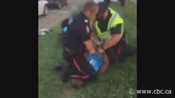 Edmonton man says police used knee-on-neck restraint on him during 2018 arrest
