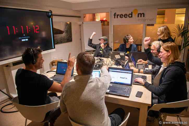 Nieuwe website voor internetprovider Freedom