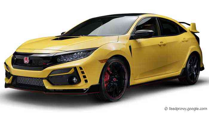 Canadian Honda Civic Type R Limited Edition sold out in four minutes