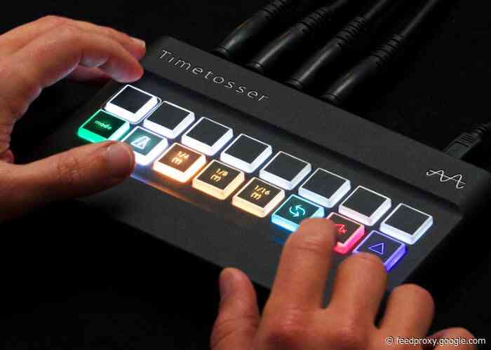 Timetosser standalone instrument and audio re-sequencer hits Kickstarter
