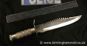 Teenage boy arrested after bayonet knife brandished at officers