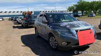 Convoy rolls through Edmonton marking year since MMIWG report released - CBC.ca