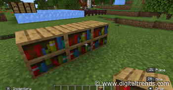 How to make a bookshelf in Minecraft