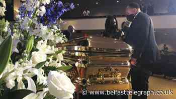Crowds gather in Minneapolis to honour George Floyd