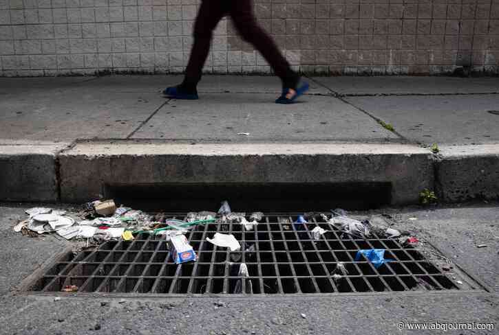 Epidemic of wipes and masks plagues sewers, storm drains