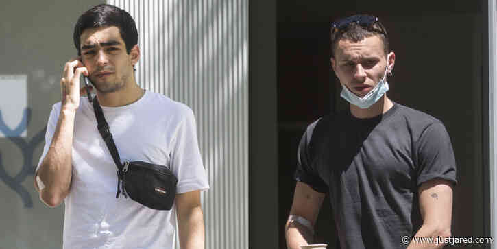 Elite's Omar Ayuso & Arón Piper Step Out in Madrid