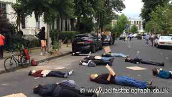 ‘Die-in’ protest staged outside Cummings’ home over Government Covid-19 response