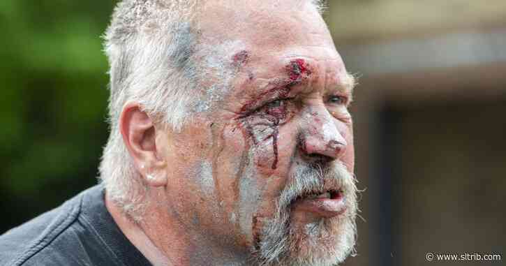 Man who drew bow and arrow on Salt Lake City protesters charged with three felonies
