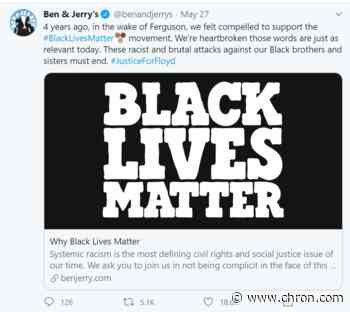 Ben & Jerry's releases powerful statement in wake of George Floyd's death