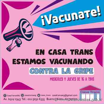 500 personas del colectivo LGBTIQ recibieron la vacuna antigripal - buenosaires.gob.ar