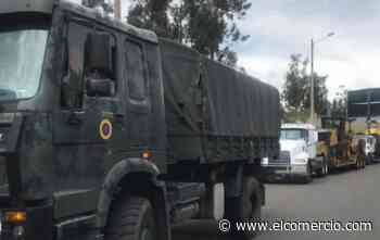 Militares evacuarán el material mineralizado decomisado en Buenos Aires, Imbabura - El Comercio (Ecuador)