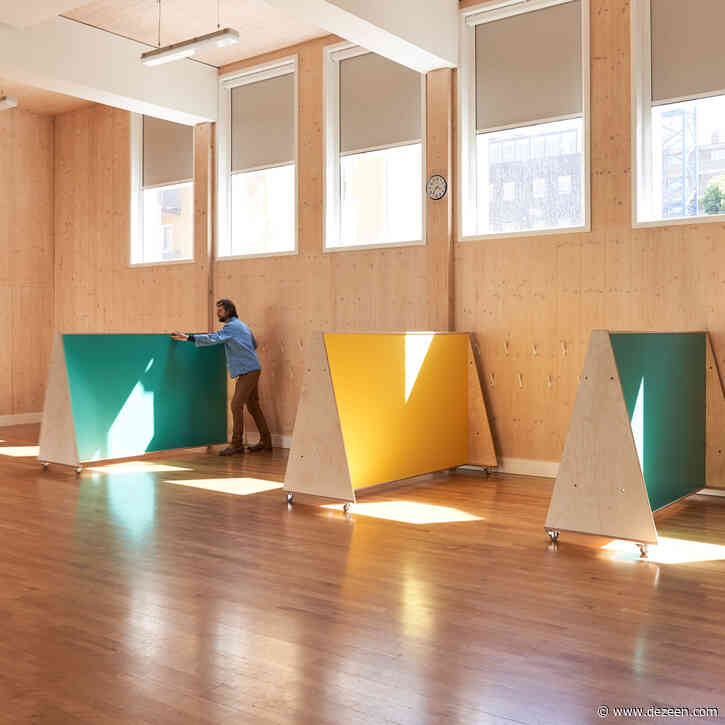 UNIT Fabrications builds social-distancing furniture for London primary school
