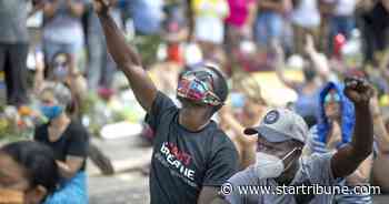 On the day of Floyd's memorial, communities look toward the future