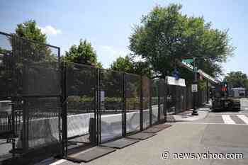 White House adds new fencing around perimeter