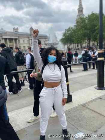 George Floyd: Croydon teen documents protests