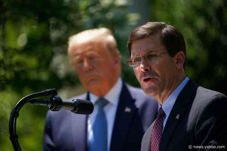 Trump's relations with military veer toward breakdown