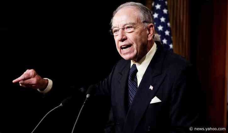 Grassley Says He Will Hold Up Trump Appointees Until Admin. Gives Explanation for Fired Watchdogs
