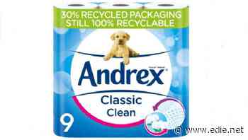 Andrex to use 30% recycled content in plastic packaging