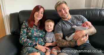 Tamworth dad delivers baby at home on other son's birthday!