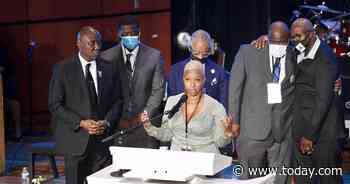 Loved ones say goodbye to George Floyd at memorial service