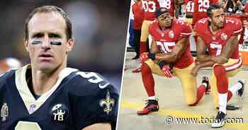Drew Brees faces backlash for saying kneeling during national anthem is disrespectful