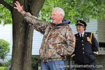 Friends, colleagues celebrate Orillia firefighter's retirement (7 photos) - OrilliaMatters