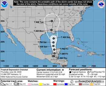 Tropical Storm Cristobal tracks toward Louisiana, but ‘there is still uncertainty’ - Chron