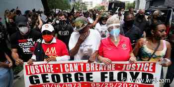Protest in George Floyd’s Hometown of Houston Tries to Unite Through Tension - The Wall Street Journal