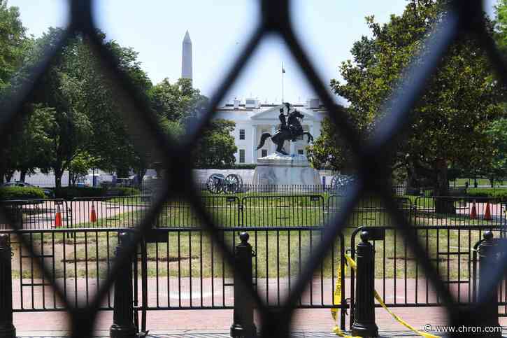 Heavily fortiﬁed White House is at odds with its long history as the people's house