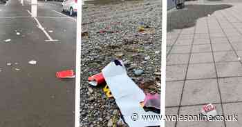 Days after McDonalds reopens, customers are dumping empty wrappers