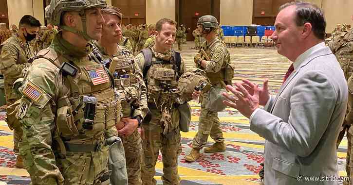 Utah National Guard troops deployed to D.C. evicted from hotel, Sen. Mike Lee says