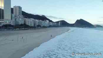 Coronavirus empties world-famous Rio de Janeiro beach