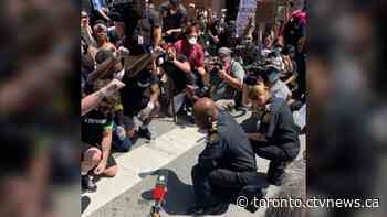 Hundreds fill downtown Toronto streets for anti-Black protest