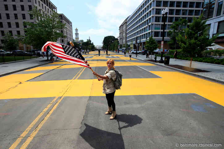 DC Paints Huge Black Lives Matter Mural Near White House