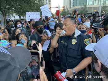 Houston's police chief wins national praise — but faces local anger over shootings