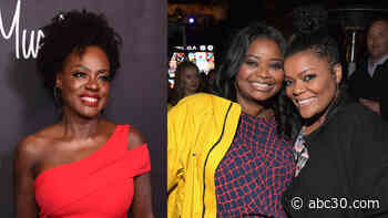 Viola Davis, Octavia Spencer, Yvette Nicole Brown form 'Tiny But Mighty' corner protest