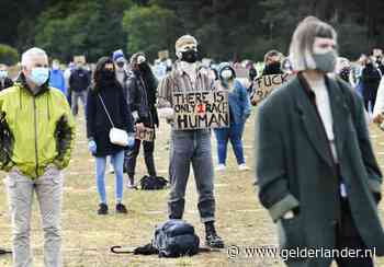 Twee mensen opgepakt bij verder rustige demonstratie tegen racisme in Goffertpark Nijmegen