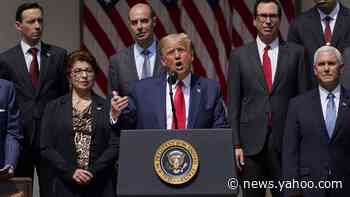 Trump praises success against coronavirus in states that are seeing cases spike