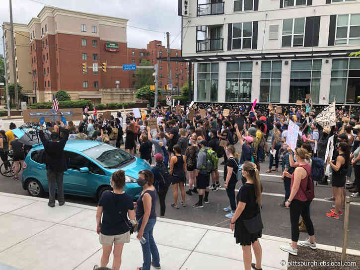 Protesters Step Off From Bloomfield’s Friendship Park, March Through East End As Some West Penn Hospital Workers Show Support