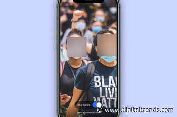 How to blur faces in pictures before sending them on Signal