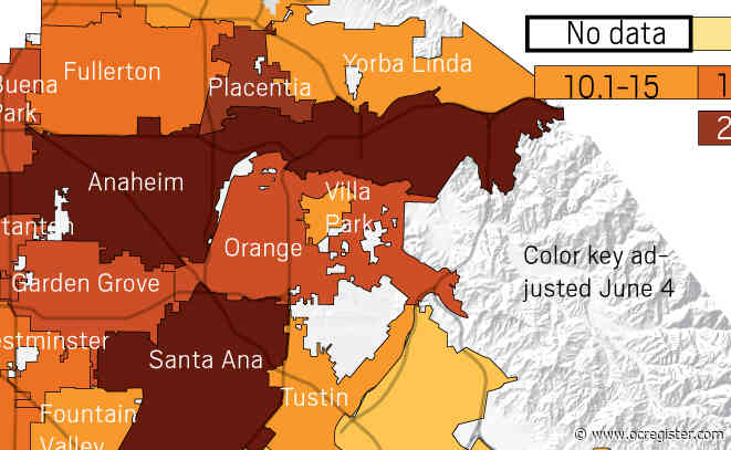 Coronavirus: Nine new deaths, 296 new cases reported in Orange County on June 5