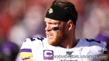 Vikings players distribute food, water, essential goods in Minneapolis Friday