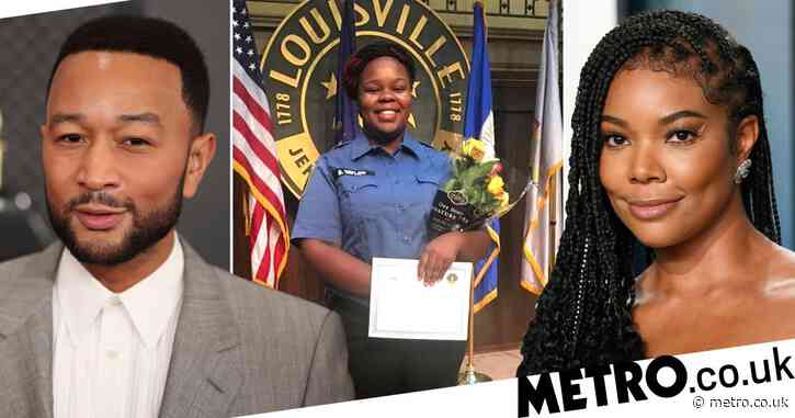 Gabrielle Union and John Legend lead celebrities paying tribute to Breonna Taylor on her 27th birthday