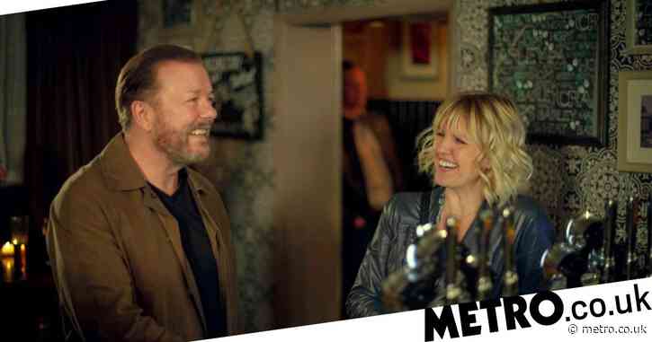 Ricky Gervais is writing series 3 of After Life in lockdown according to co-star Ashley Jensen