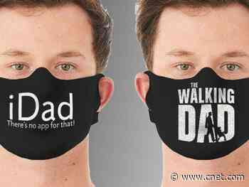 Celebrate fatherhood with 2-packs of dad-themed face masks for $14     - CNET